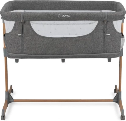 Łóżeczko MoMi SMART BED 4w1 szare