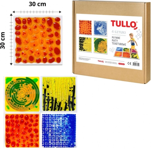 Teksturowane płynne maty 4 szt. Tullo