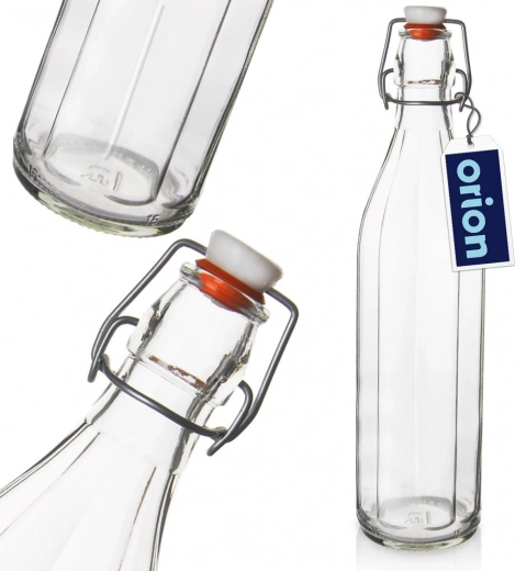 Wysokiej jakości przejrzyste szkło i retro design