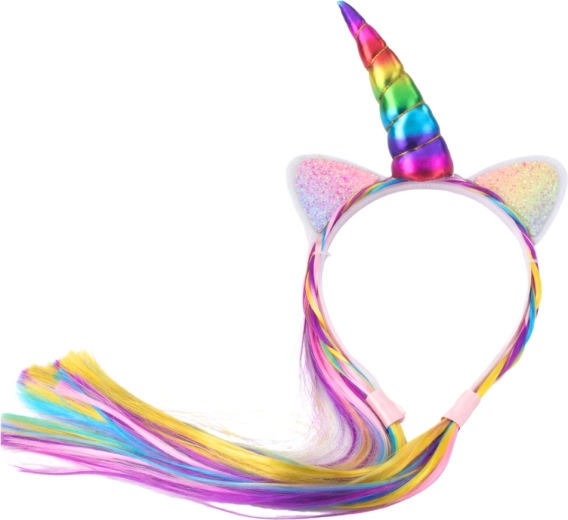 Tęczowy róg i błyszczące uszka