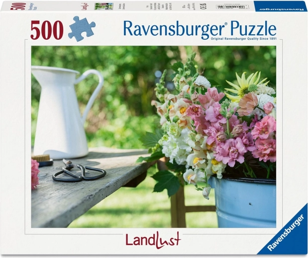 Ravensburger Puzzle LandLust: kolorowe wizjery 500 elementów