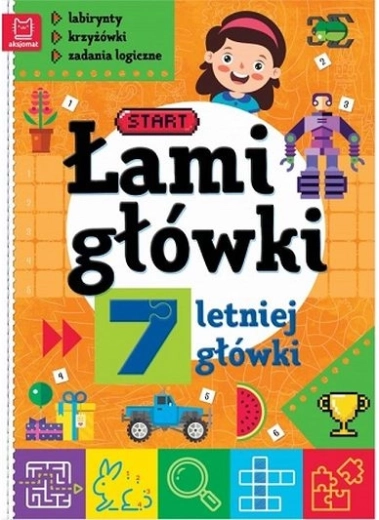 Łamigłówki dla siedmiolatków: labirynty i krzyżówki