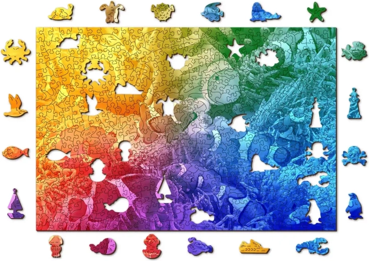 Dwustronne puzzle 2 w 1