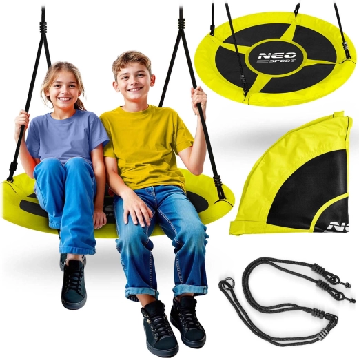 Huśtawka bocianie gniazdo Neo-Sport Swingo 105 cm