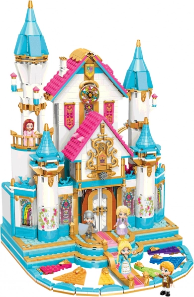 Qman Princess Leah zamkowy bal zestaw konstrukcyjny