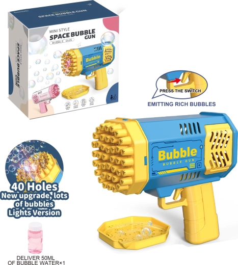 Pistolet do baniek Rocket z 40 otworami