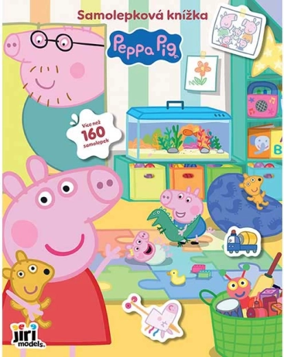 Książeczka z naklejkami Świnka Peppa