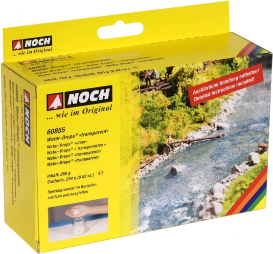 Modelowa woda przezroczysta Noch Water-Drops