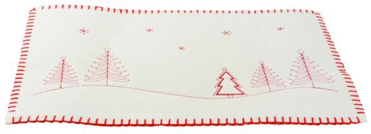 Filcowa świąteczna podkładka TORO 45 × 35 cm – mix kolorów