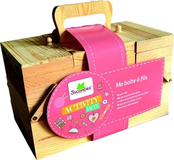 Activity Box – robótki na drutach i szycie dla dzieci