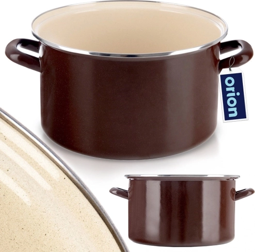 Trwała stal emaliowana i łatwa pielęgnacja