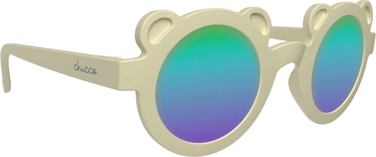 Chicco dziecięce okulary przeciwsłoneczne cream mirror 36m+