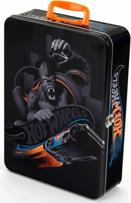Metalowy kuferek na 50 samochodzików HOT WHEELS