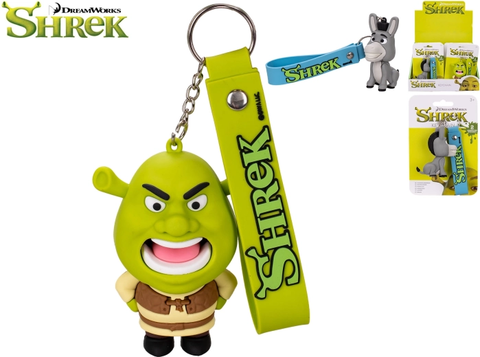 Brelok do kluczy z figurką Shreka - 1 sztuka
