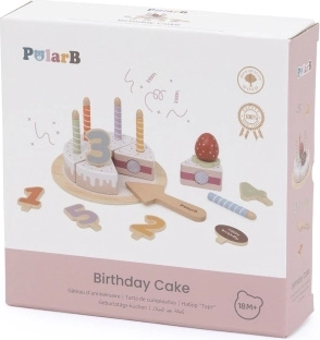 Drewniany tort urodzinowy PolarB