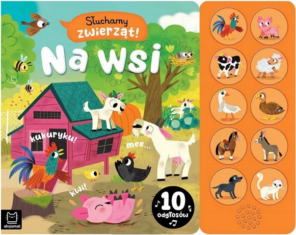 Słuchamy zwierząt na wsi – 10 dźwięków
