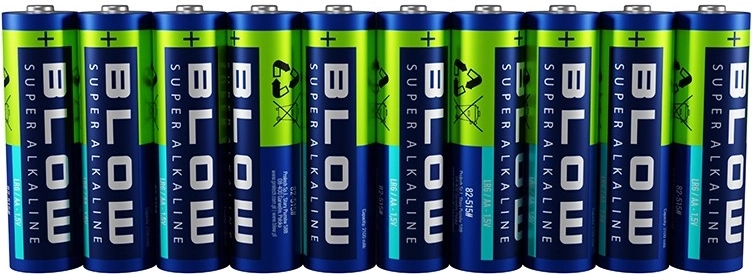 BLOW super alkaliczne baterie AA (LR6) 10 szt.