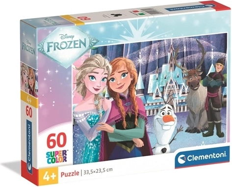 Clementoni SuperColor Puzzle Kraina Lodu 60 elementów