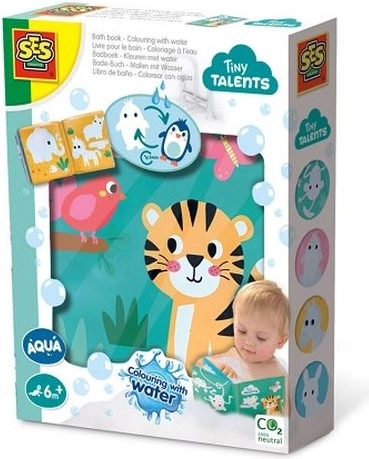 SES Creative magiczna książeczka do kąpieli – malowanie wodą