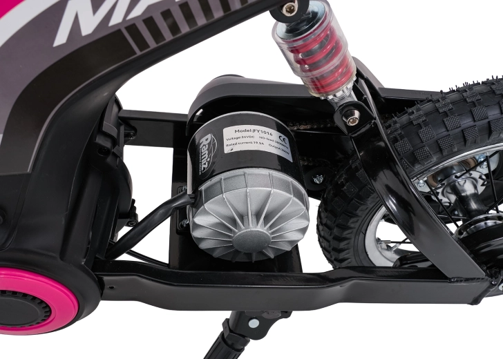 Mocny silnik 350W i 3 prędkości