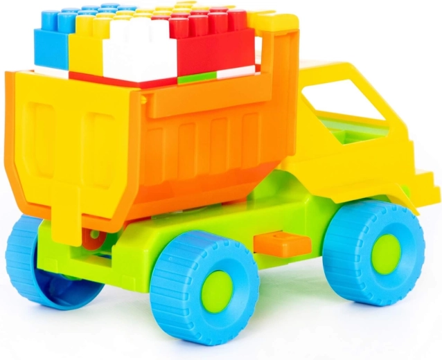 Uchylna skrzynia ładunkowa do realistycznej zabawy