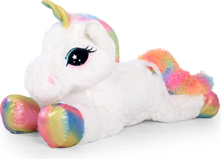 Pluszowy jednorożec Funkie tęczowy 85 cm