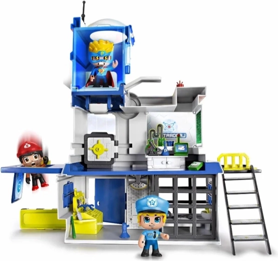 Wielopoziomowy komisariat do pełnych akcji opowieści