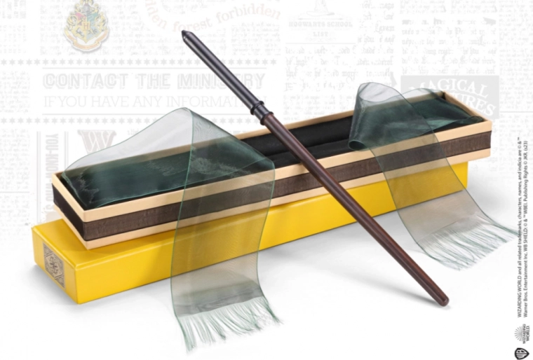 Deluxe różdżka DRACO MALFOY – HARRY POTTER oficjalna replika