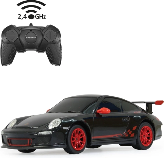 Samochód zdalnie sterowany Porsche GT3 RS 1:24 czarny