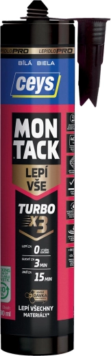 Klej montażowy 290 ml CEYS Montack Turbo
