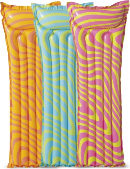 Materac dmuchany z kolorowym nadrukiem