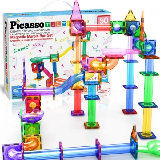 Magnetyczna kulodrom PICASSO – zestaw konstrukcyjny 50 szt.