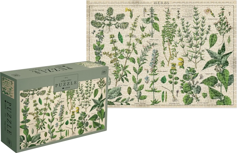 Puzzle Vintage Nature: zioła 1000 elementów