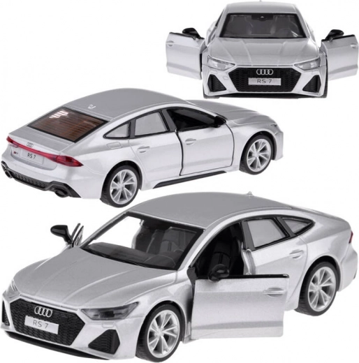 Metalowy model AUDI RS 7 Sportback 1:35 ze światłami i dźwiękiem