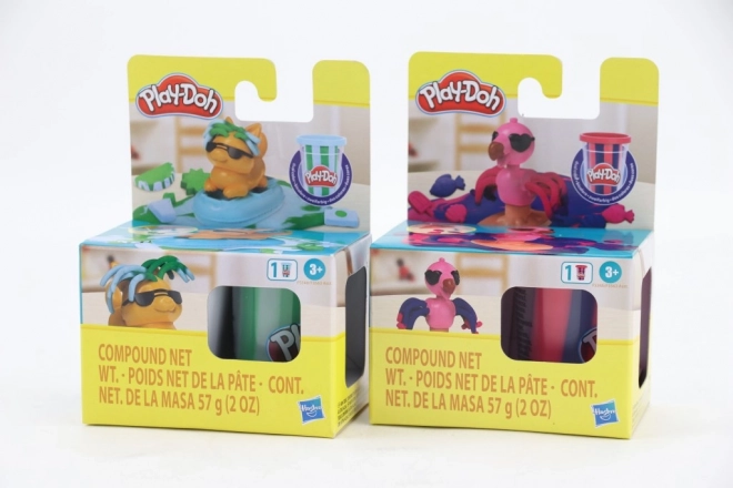 Play-Doh Wesołe Ziomki – pasiasta plastelina