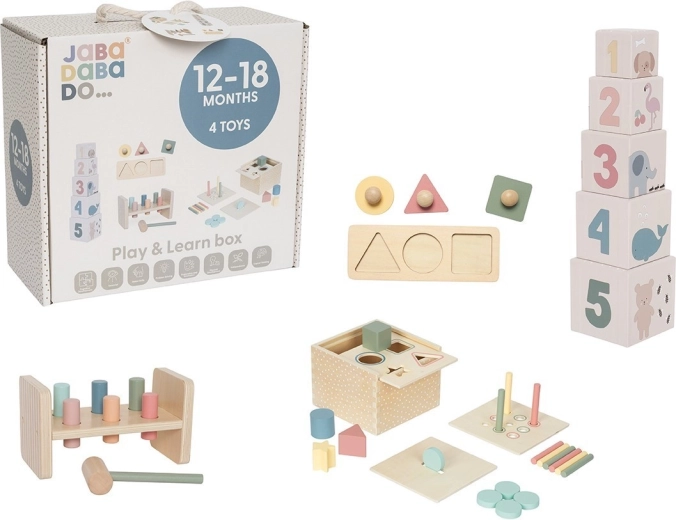 Jabadabado box: zabawa i nauka 12–18 miesięcy