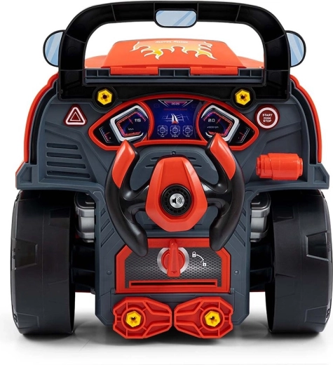 Kierownica, klakson i elementy sterujące