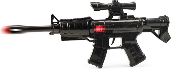 Zabawkowy karabin maszynowy do akcyjnych misji