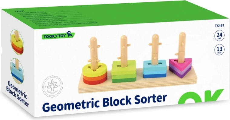 Solidna drewniana podstawa z czterema kołkami