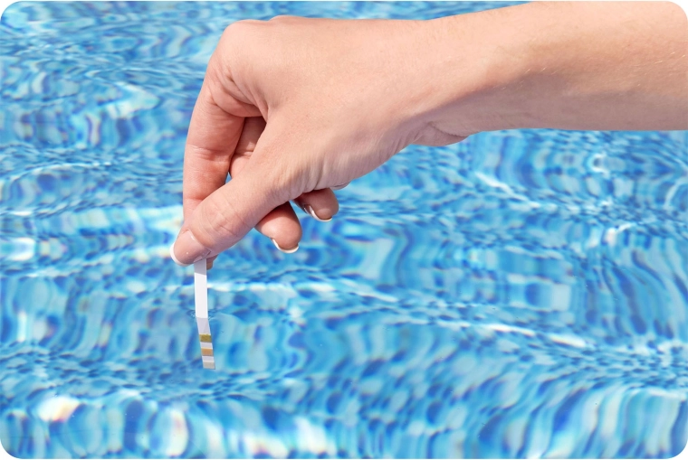 Kontrola wody w kilka chwil