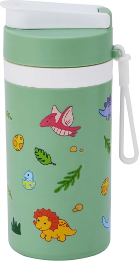 Termos dla dzieci z ustnikiem TORO 400 ml dinozaury