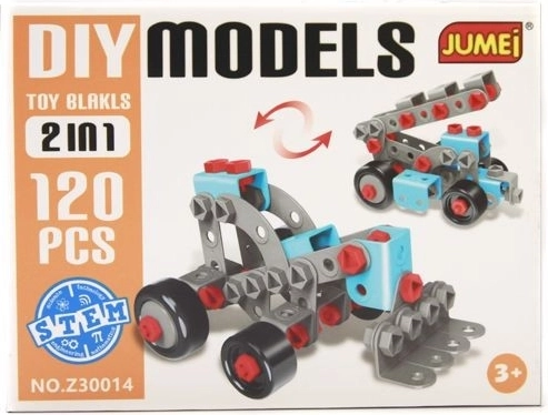 Kreatywny zestaw konstrukcyjny 120 elementów - 1 sztuka