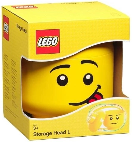 Lego pojemnik – głowa mini – Silly
