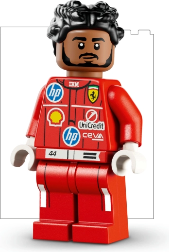 Minifigurka Lewisa Hamiltona