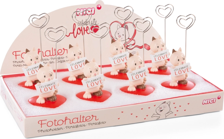 Uchwyt na zdjęcia NICI Celebrate Love 11 cm - 1 szt.