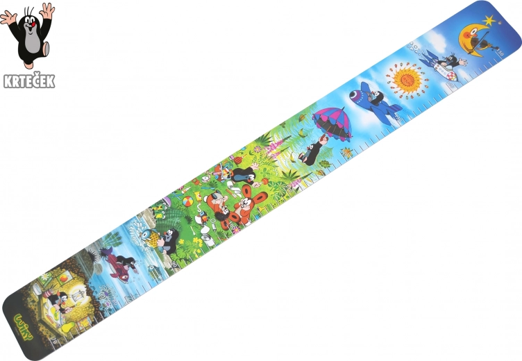 Ścienny metr Krecik 90 cm papier/karton