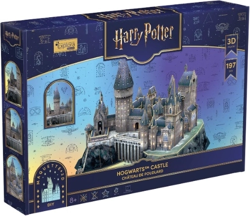 Cubic Fun Harry Potter zamek Hogwart 3D puzzle