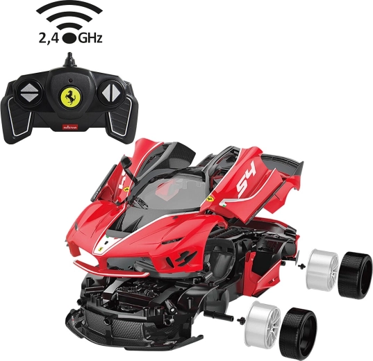 Jamara Ferrari FXX K Evo RC zestaw konstrukcyjny 1:18 czerwony 2,4 GHz - 1 sztuka