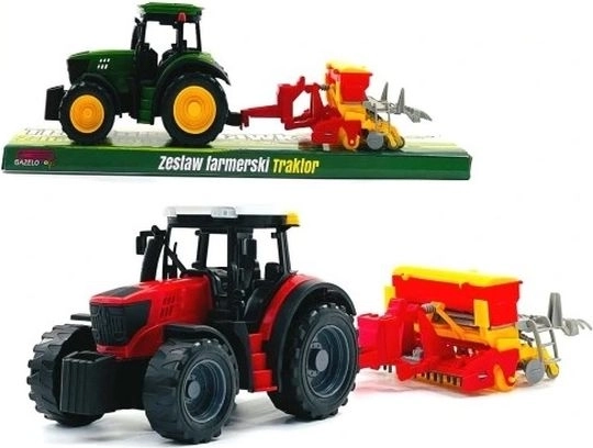 Traktor z maszyną rolniczą
