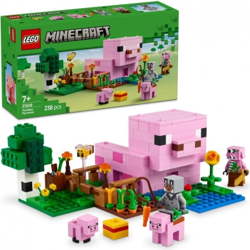 LEGO MINECRAFT dom świnki